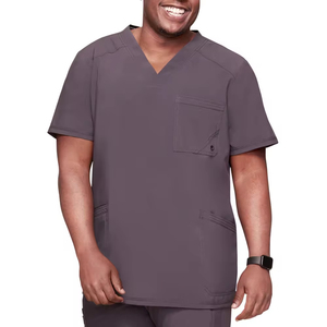OEM Summer Medical Clothing Stylish Hospital Scrubs Suits for <b>Doctors</b> Cotton Polyester Unisex Customized Uniform <b>Sets</b> - Product Image 2