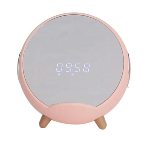 Q8 Không Dây Sạc Thông Minh Máy Tính Để Bàn Loa Ai Thông Minh Loa Hỗ Trợ TF Thẻ U Đĩa Với Đồng Hồ Báo Thức - Product Image 3