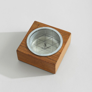 Square Shape Wooden <b>Bakhoor</b> Burner Set Modern Arabic <b>Oud</b> Incense Holder With Metal Mesh Grid Cup Wholesale Incense Use - Product Image 5