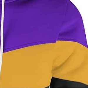 Clush Sports Sajjawal Zipper-Up Regular Fit 100% Cotton Fleece Heavyweight Solid Eco-Friendly Windproof <b>Waterproof</b> Winter Hoodie - Product Image 3