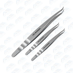 Lightweight Eyelash Extension Tweezers Custom Made New Design with Fiber and Diamond Tips Precision Tools <b>for</b> Professional - Product Image 1
