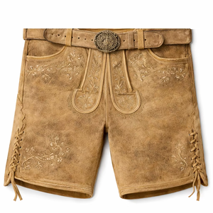 Lederhosen pour hommes en daim de chèvre - Product Image 1