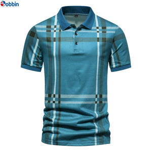 Polos Personalizados para Hombre, Camisetas de Verano para Hombre, Cuello Medio Abierto, Estilo Casual Elegante, Transpirables, Manga Corta, Poliéster/Algodón - Product Image 6