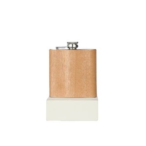 Wooden Wrap Hip Flask SDrink <b>Container</b> Stylish Durable Flask For Daily Or Occasional Use Wooden Finished For Premium Appeal - Product Image 5