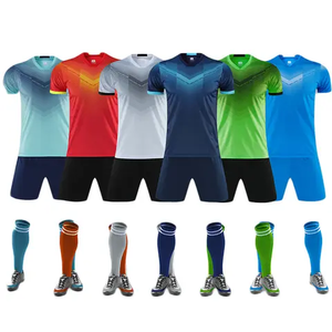 Wholesale High Quality Team Sport Club Jersey Set Custom Sublimation Football Shirts Football Uniform Men <b>Soccer</b> Wear - Product Image 5