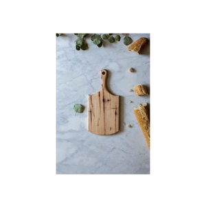 Planche à découper rustique en bois d'olivier de qualité supérieure, faite à la main, naturelle, pour la cuisine, avec poignée - Product Image 6