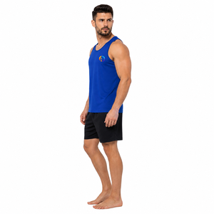 Comodidad de algodón premium con costuras impecables en la camiseta sin mangas para hombre, con frescura y comodidad para el uso en fines de semana y para las caminatas diarias de verano. - Product Image 4