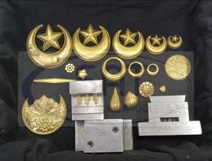 SAT Royal Bow Schmuck-Stanzformen, Maßgefertigte Gold- und Silberornament-Präge- und Formwerkzeuge für USA, Singapur, Australien, Frankreich, Peru - Product Image 2