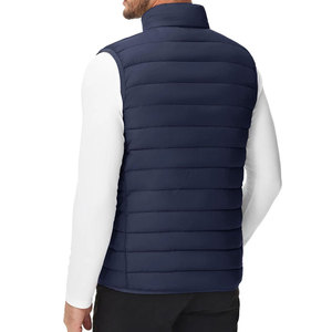 Chaqueta acolchada ultraligera con capucha para hombre, chaqueta sin mangas de invierno, chaqueta informal con capucha de alta calidad para invierno - Product Image 2