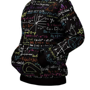 Hoodie personnalisé d'hiver avec masque intégré style ninja, respirant, couvre-visage intégré, pull-over, streetwear éco-responsable - Product Image 3