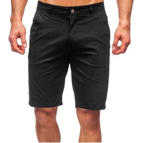 Pantalones Cortos Chino de Algodón Twill con Bolsillos con Cremallera Personalizados OEM, Pantalones Cortos Chino Casuales para Hombre, Precio al por Mayor, Transpirables - Product Image 1