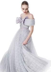 Robe ORBIT BOW _ robe de soirée de luxe de la marque locale vietnamienne - Product Image 2