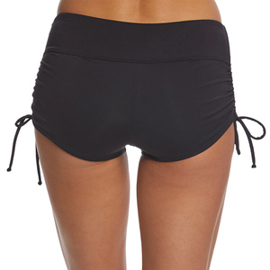 Shorts de course et de natation pour femmes, double couche, personnalisés, décontractés, tissés, pour yoga, entraînement, fitness, plage - Product Image 3