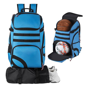 Wholesale Manufacturing Football Bags <b>Backpack</b> with Ball Holder Football Team Bag for Sports <b>Other</b> Sports Football Bags - Product Image 6