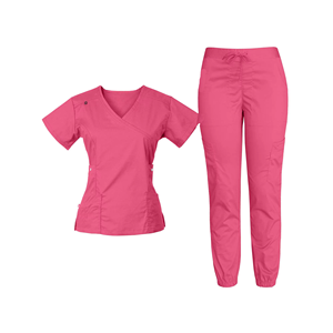 Nouveauté 2025 – Ensembles d'uniformes médicaux extensibles et respirants sur mesure, couleur Teal, pour femmes, tenues d'infirmières et pantalons de travail pour hôpitaux – Vente en gros - Product Image 3