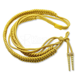 Aiguillettes Ligeras Personalizadas de Estilo Fresco, Cordón Trenzado para Hombro, Accesorio Formal para Uniformes, Ceremonias, Eventos y Desfiles - Product Image 3
