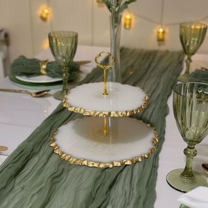 Luxury Resin Cake Stand for <b>Dessert</b> Presentation Premium Cake <b>Tools</b> - Product Image 6