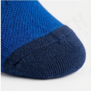 Blue Crew <b>Socks</b> Breathable Polyester Spandex <b>Running</b> Athletic Support Summer Adult Regular Fit Knitted Solid Color - Product Image 6
