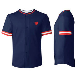 Sporty Style Men Baseball Jersey Stretch Fit Comfortable Fabric For <b>Players</b> <b>Game</b> Training Use - Product Image 5