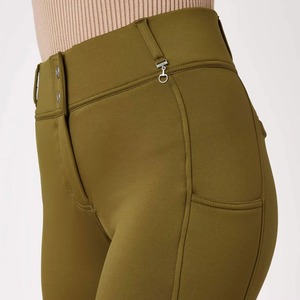 Pantalons d'équitation pour femmes, collants d'équitation respirants, extensibles, avec grip en silicone sur les genoux, confortables, pantalons d'équitation - Product Image 5
