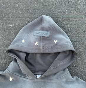 High Quality 100% Cotton Blank Regular Size <b>Hoodie</b> Street Wear Fashion Custom <b>Men</b> Hoodies <b>Thermal</b> with Customized logo - Product Image 3