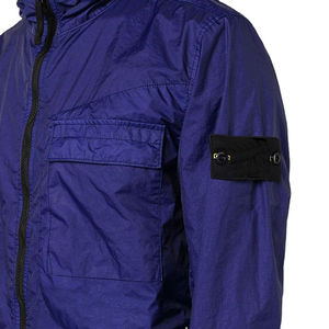 Blouson coupe-vent zippé personnalisé de haute qualité pour homme, grande taille, style mode, collection 2026, à prix abordable - Product Image 3