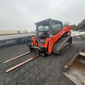 รถตักล้อยาง KUBOTA SVL97-2 พร้อมหัวตัดไม้สำหรับงานป่าไม้ รถตักขนาดกะทัดรัดประสิทธิภาพสูง ระบบไฮดรอลิกสำหรับงานหนัก - Product Image 4