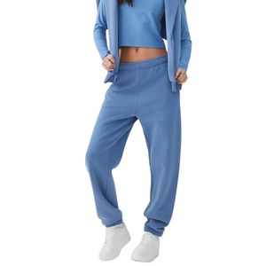 Pantalones Deportivos Holgados para Mujer con Logotipo Personalizado, Pantalones Jogger de Cintura Alta de Algodón, Ropa Casual para Estar en Casa, Venta al Por Mayor, Fábrica OEM - Product Image 5