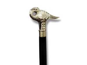 Handcrafted Black Wooden <b>Walking</b> Cane with Ornate Bird Head Handle Decorative Wood <b>Walking</b> <b>Stick</b> <b>for</b> <b>Men</b> and Women Vintage Style - Product Image 5
