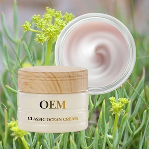 Luxury <b>Ocean</b> Cream Small Molecular Tripeptide Vitamin E Firming Wrinkle Care Hydration For Mature Dry Skin OEM Brand Wholesale - Product Image 1