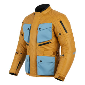 Blousons de moto en cuir de qualité professionnelle à vendre à bas prix, logo personnalisé disponible. - Product Image 1