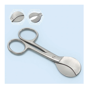 Tijeras Premium de 4 Pulgadas para Cortar Cordón Umbilical, Acero Inoxidable, Reutilizables, Pinzas para Quirófano Obstétrico para Hospital - Product Image 6