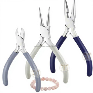 3PCS Carbon Steel Jewelry <b>Pliers</b> <b>Set</b> Jewelry Making Tools Kit Includes Needle Nose <b>Pliers</b> Wire Cutters A+ Grade 1 Year Warranty - Product Image 2