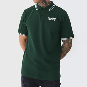 Chemises pour hommes en coton 100% de haute qualité, taille plus, motif uni, respirantes, design décontracté, personnalisables avec logo brodé - Product Image 1
