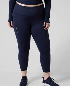 Pantalones de Yoga al por Mayor, Cintura Alta, para Entrenamiento, Fitness, Gimnasio, Leggings de Spandex/Nailon para Mujer - Product Image 3