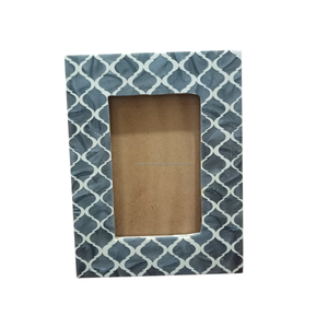 Álbumes de Fotos de Madera Hechos a Mano de Diseño Clásico, Accesorios de Resina Hechos a Mano en Blanco y Gris, para Bodas, Cumpleaños, con Logotipo Personalizado - Product Image 1