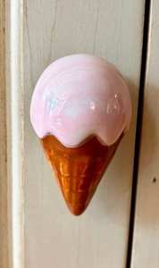 Poignée de meuble vintage en céramique en forme de citrouille, bouton décoratif rétro moderne pour tiroir, chambre, salle de bain, armoire - Product Image 5