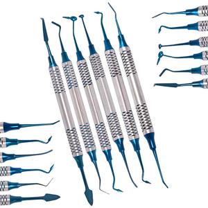 Spatule de remplissage en résine composite pour instruments dentaires, kit d'hygiène dentaire, outil dentaire, ensemble de 6 spatules de remplissage en résine composite - Product Image 4