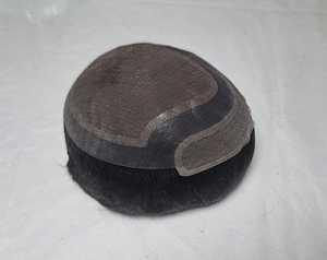 Cabello Indio Virgen 100% Humano, Ondulado Profundo, Ondulado al Agua, Prótesis Capilar, Sistema de Parches Capilares, Taz Bangladesh - Product Image 5