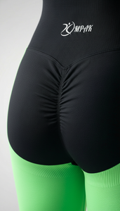 กางเกงออกกำลังกายเอวสูงแบบไร้ตะเข็บ ยกกระชับสะโพก ระบายอากาศได้ดี เหมาะสำหรับโยคะ ปั่นจักรยาน ฟิตเนส สตรีทแวร์ - Product Image 3