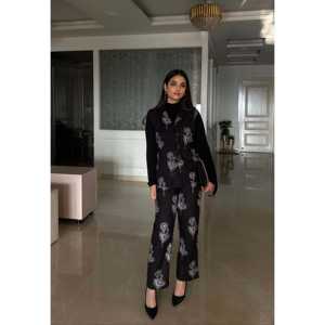 Conjunto coordinado negro Rose Noir para mujer - Product Image 6