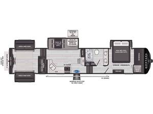Nuevo 2026 Keystone Montana High Country 373R-D - Product Image 2