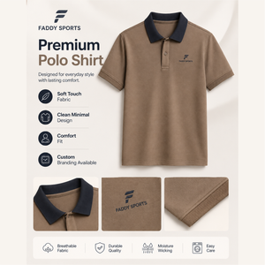 Polo pour homme avec logo personnalisé, de haute qualité, respirant, en coton piqué, manches courtes, coupe ajustée, décontracté, pour le golf, le sport et les affaires - Product Image 5