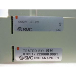 SMC SS5V1-GCJ09 Conjunto de Colector de 8 Válvulas - Equipo y Piezas de Semiconductores de Confianza con Legado Global - Product Image 5
