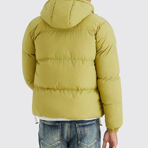 Breathable Insulated Material Warm Comfortable Outerwear For Travel Camping Men Puffer <b>Jacket</b> Lightweight Quilted Winter Coat - Product Image 5