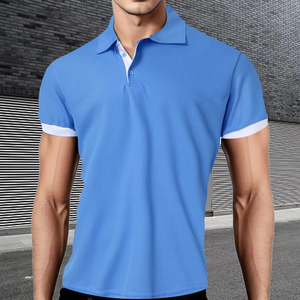 Camisetas Polo de Golf para Hombre, Diseño Personalizado con Logotipo, Nylon Liso de Alta Calidad, Uniformes para Hombre, Venta al Por Mayor - Product Image 6