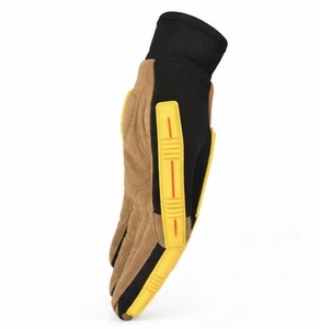 MUBASHAR PRO GRIP INTERNATIONAL Practical <b>Workwear</b> Impact Resistant <b>Gloves</b> Modern Ergonomic Design Nitrile Palm Coating - Product Image 5