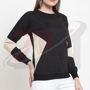 Sweat-shirt pour femme automne-hiver, nouveau design, coupe ample, tendance, produit commercialisé. - Product Image 3