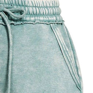 Pantalones Cortos de Mujer Estilo Vintage Lavados con Ácido, de Algodón Grueso, Estilo Urbano, con Logotipo Personalizado, para Verano - ¡Venta Caliente! - Product Image 4