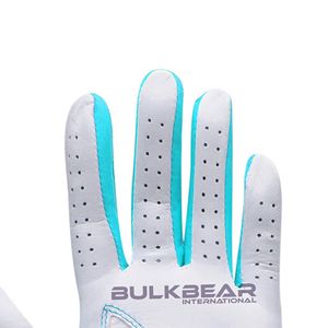 Custom Tour Grade Lightweight Golf <b>Gloves</b> Premium Cabretta Leather Breathable Waterproof <b>Moisture</b> Control Grip OEM ODM - Product Image 2